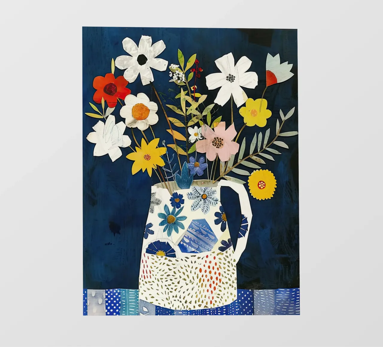 Fiori colorati 2 telo in pvc da DaarbyN