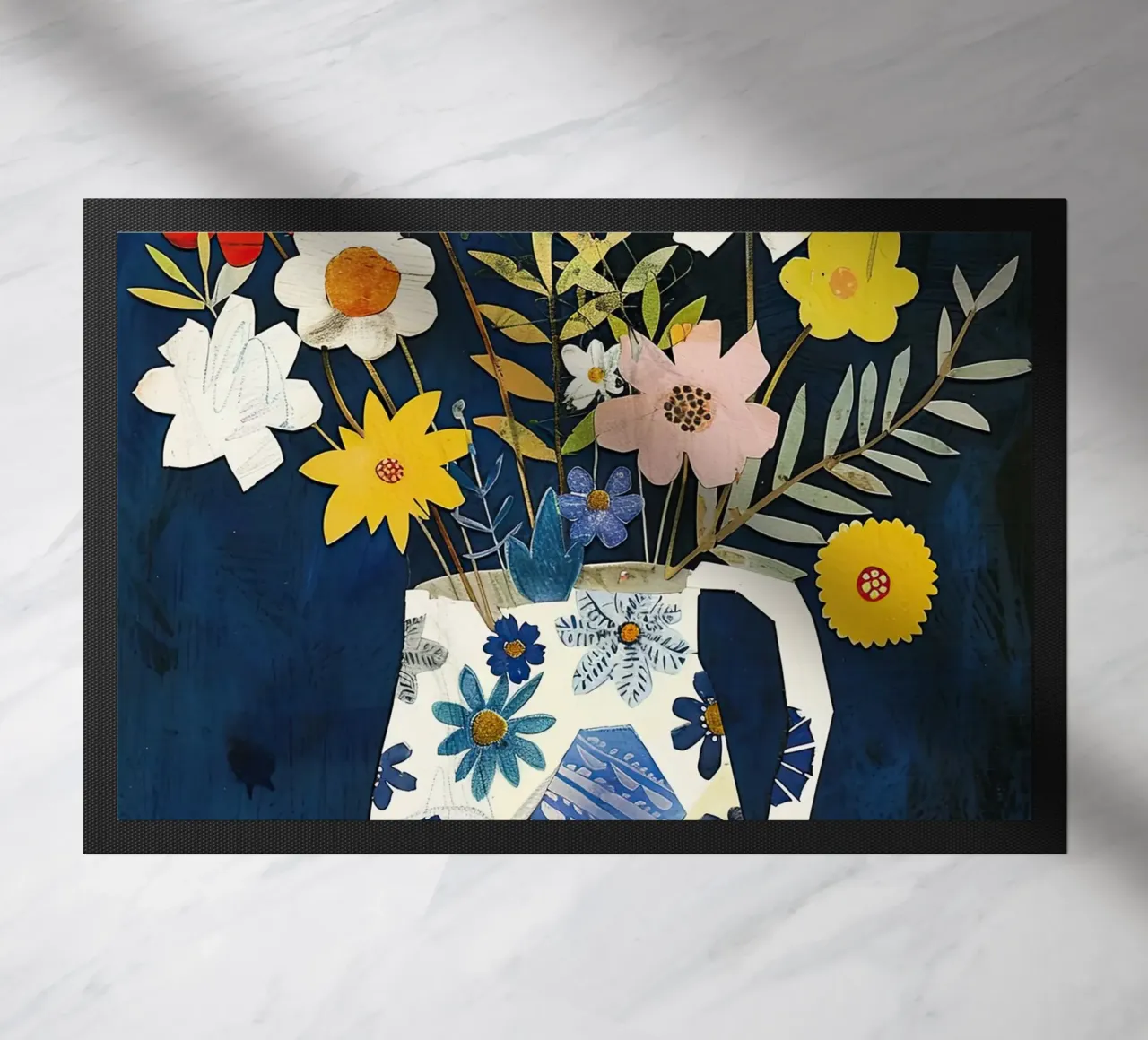 Fiori colorati 2 zerbino da DaarbyN