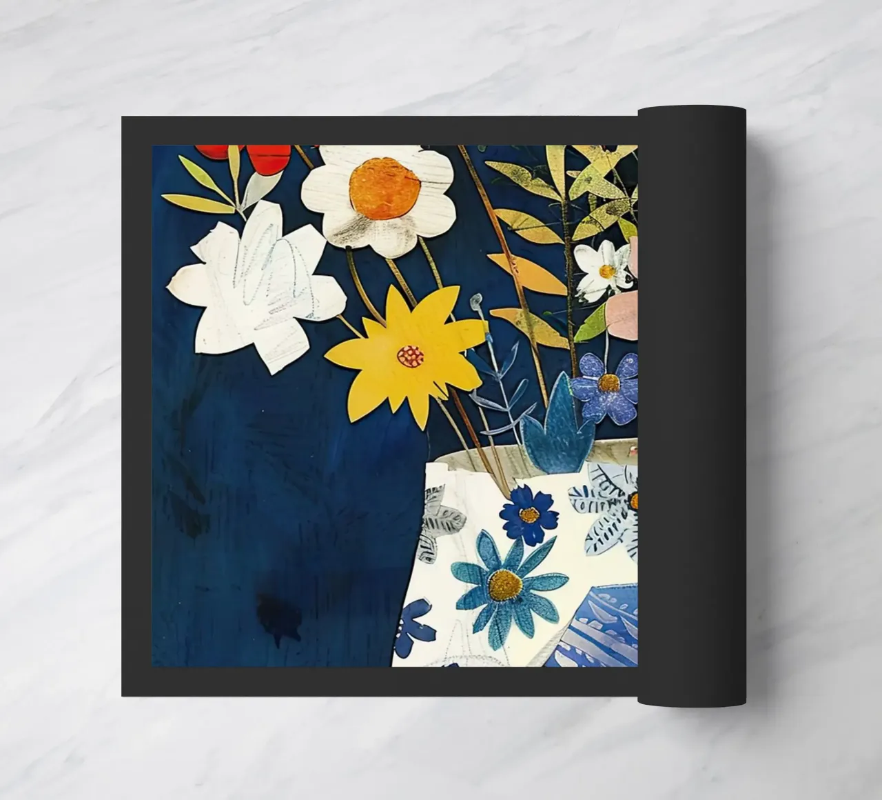 Fiori colorati 2 zerbino da DaarbyN