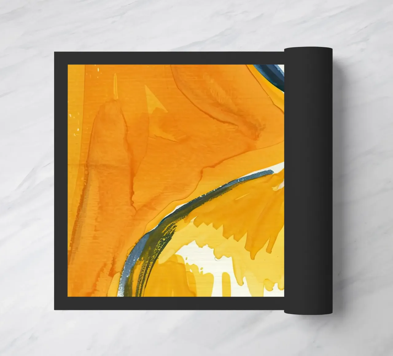 Sunlit Hare doormat by DaarbyN