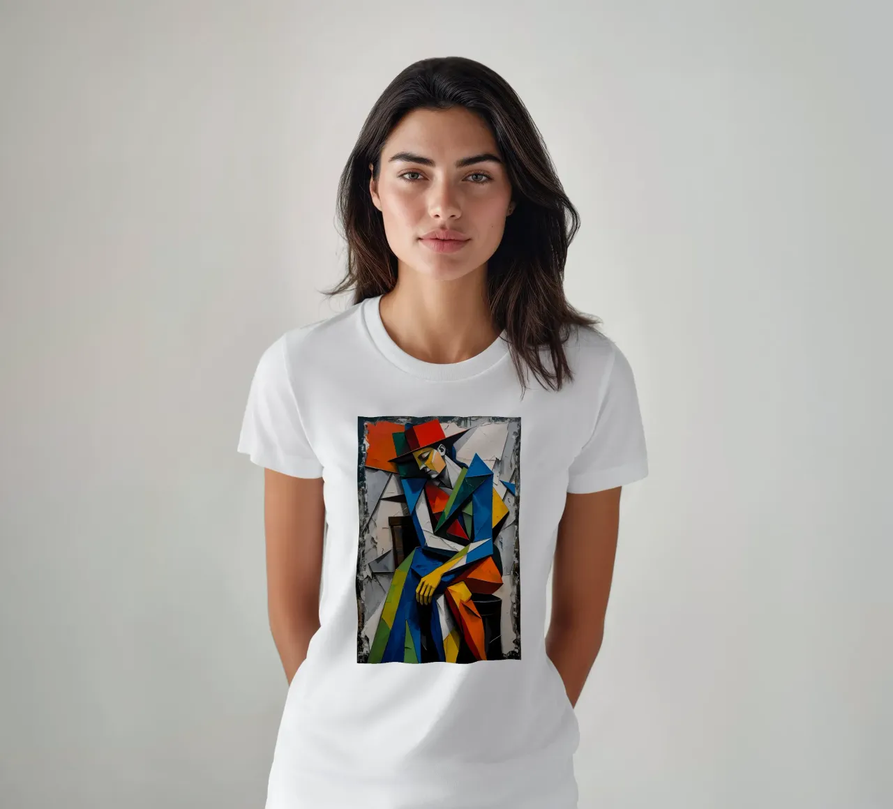 Geometical Abstract Shapes t-shirt da Jeff Studio
