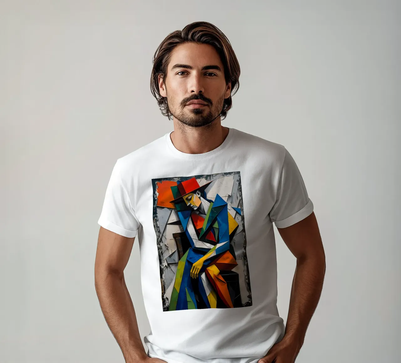 Geometical Abstract Shapes t-shirt da Jeff Studio