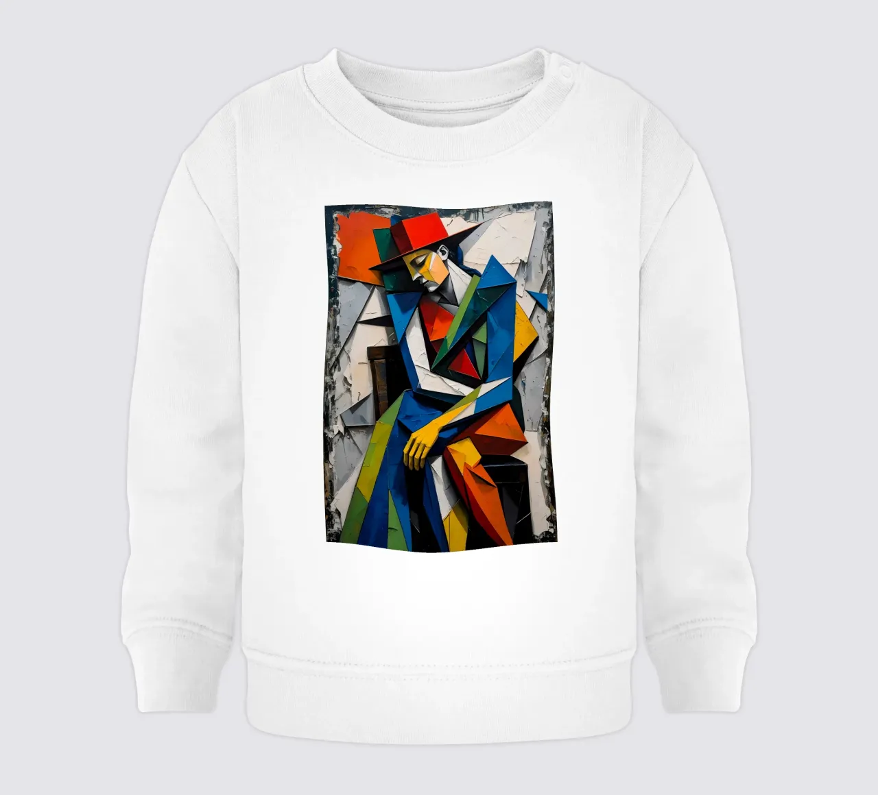Geometical Abstract Shapes felpa neonato da Jeff Studio
