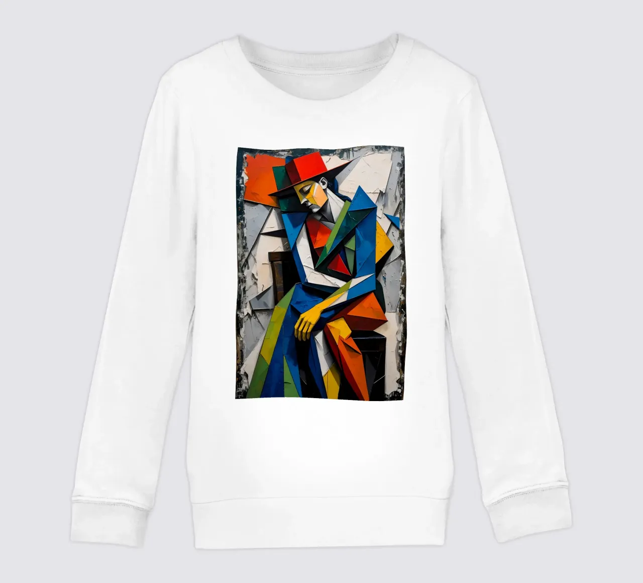 Geometical Abstract Shapes felpa bambino da Jeff Studio