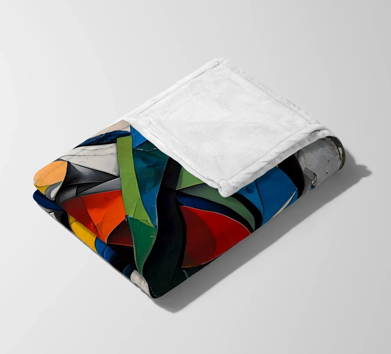 Geometical Abstract Shapes coperta in pile da Jeff Studio
