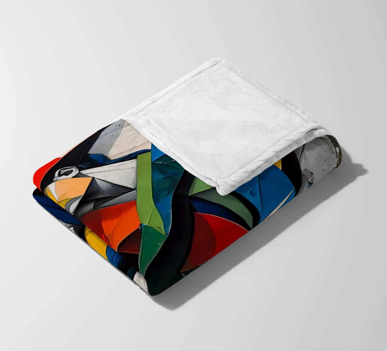 Geometical Abstract Shapes coperta in pile da Jeff Studio