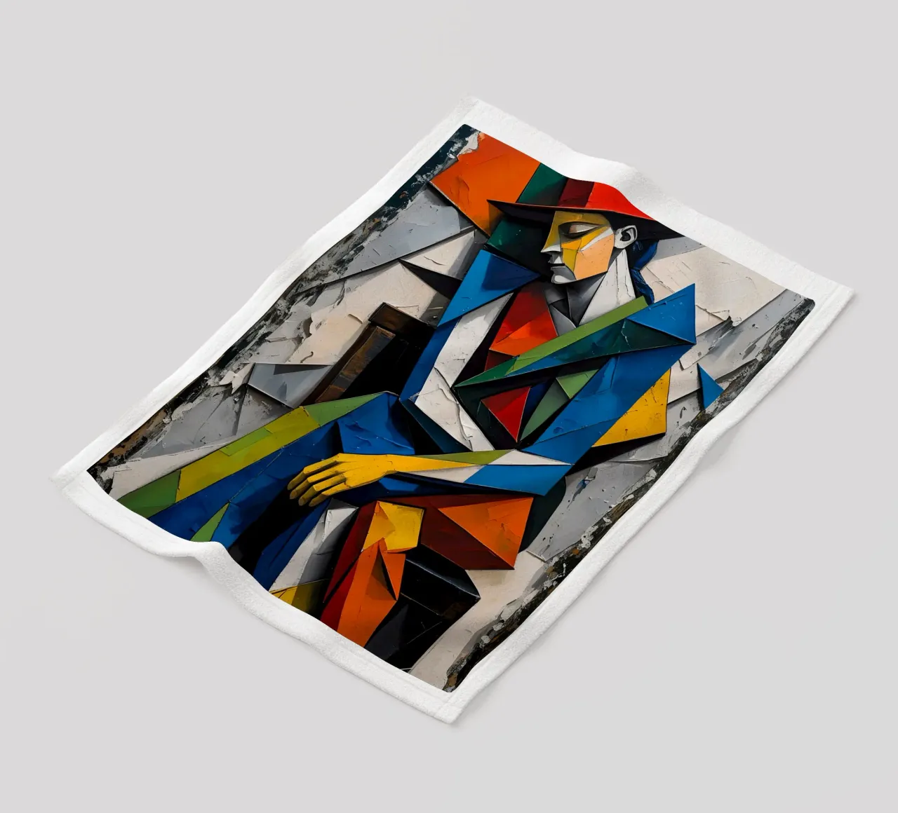 Geometical Abstract Shapes coperta in pile da Jeff Studio