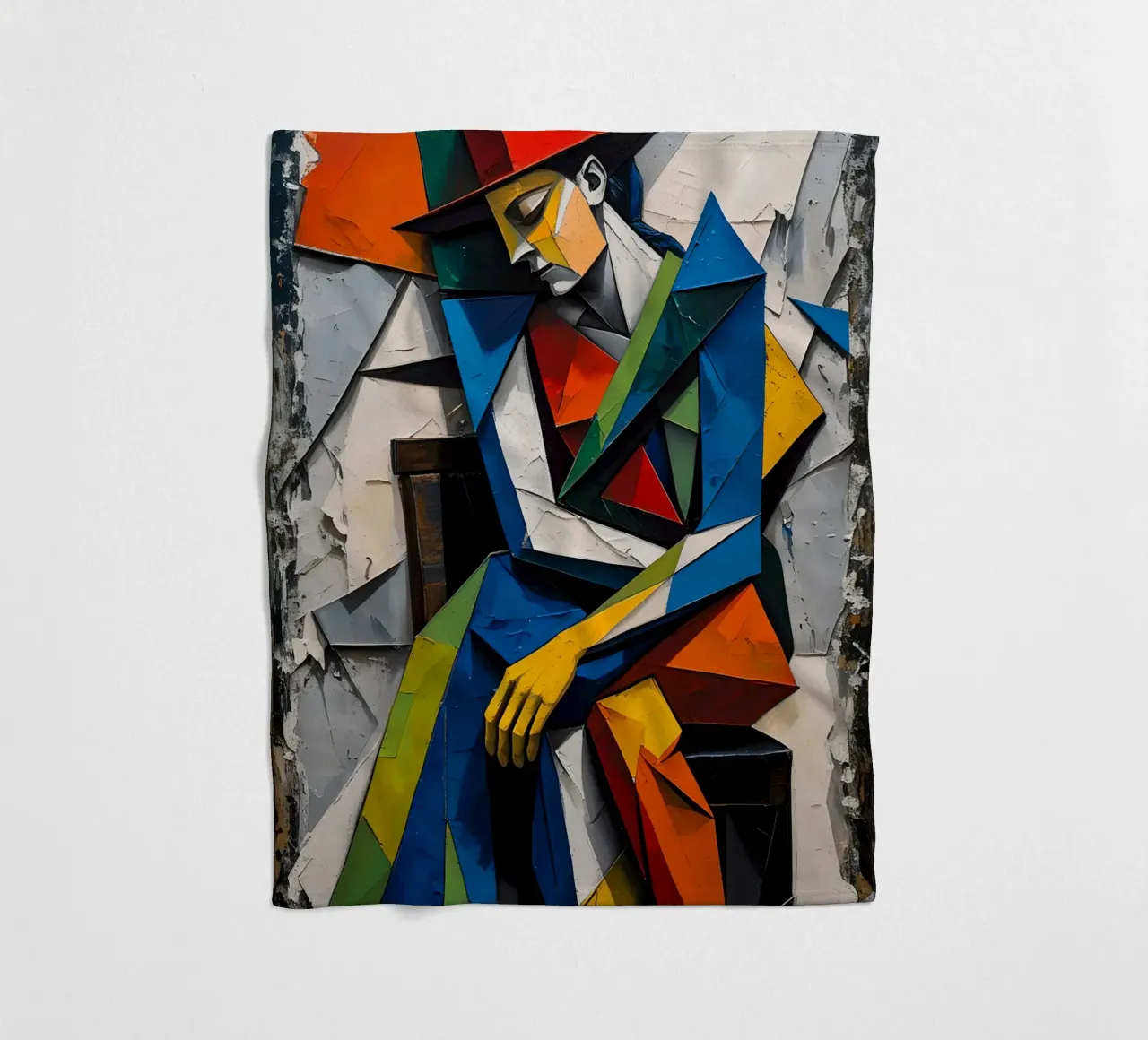 Geometical Abstract Shapes coperta in pile da Jeff Studio