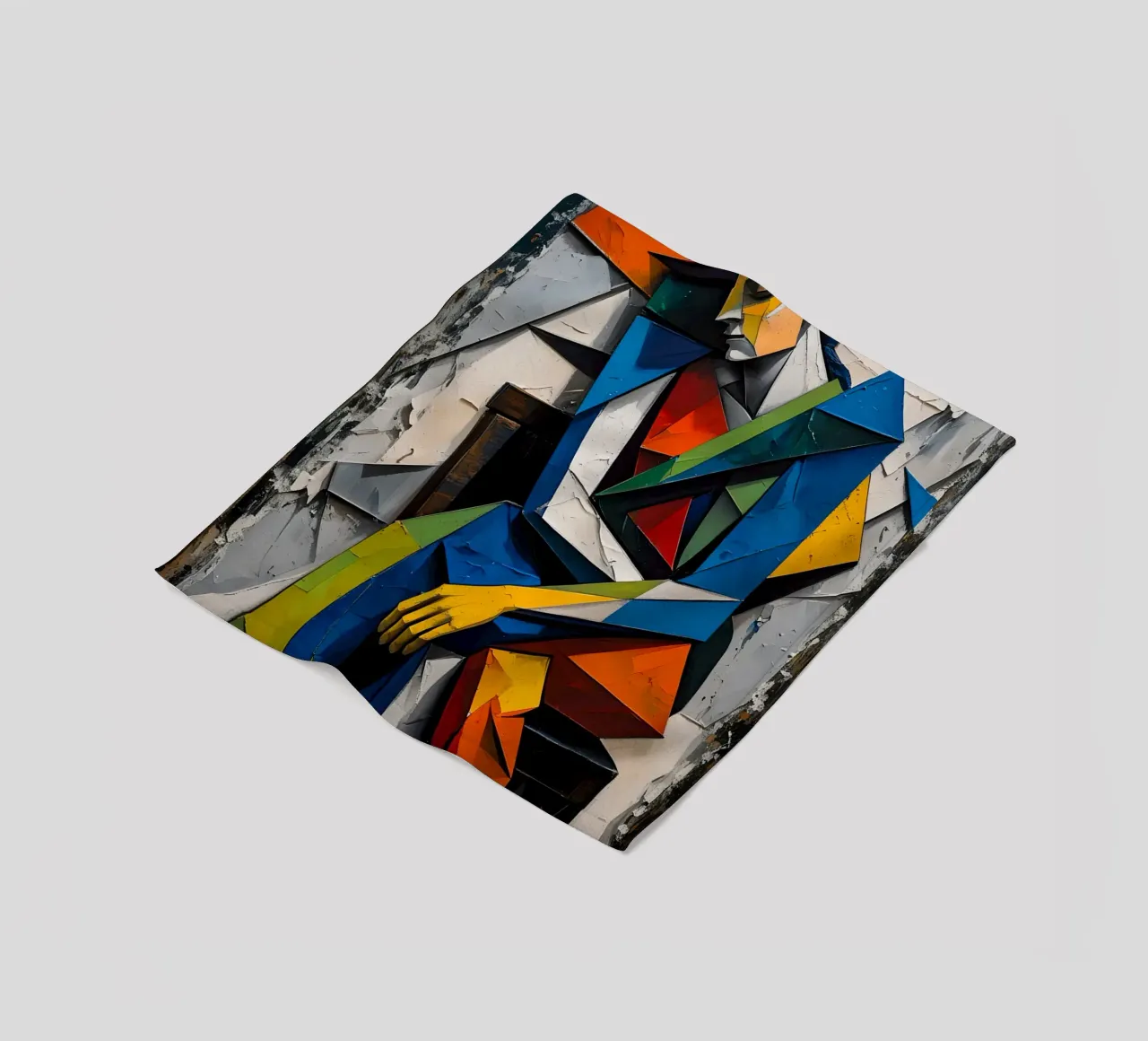 Geometical Abstract Shapes coperta in pile da Jeff Studio