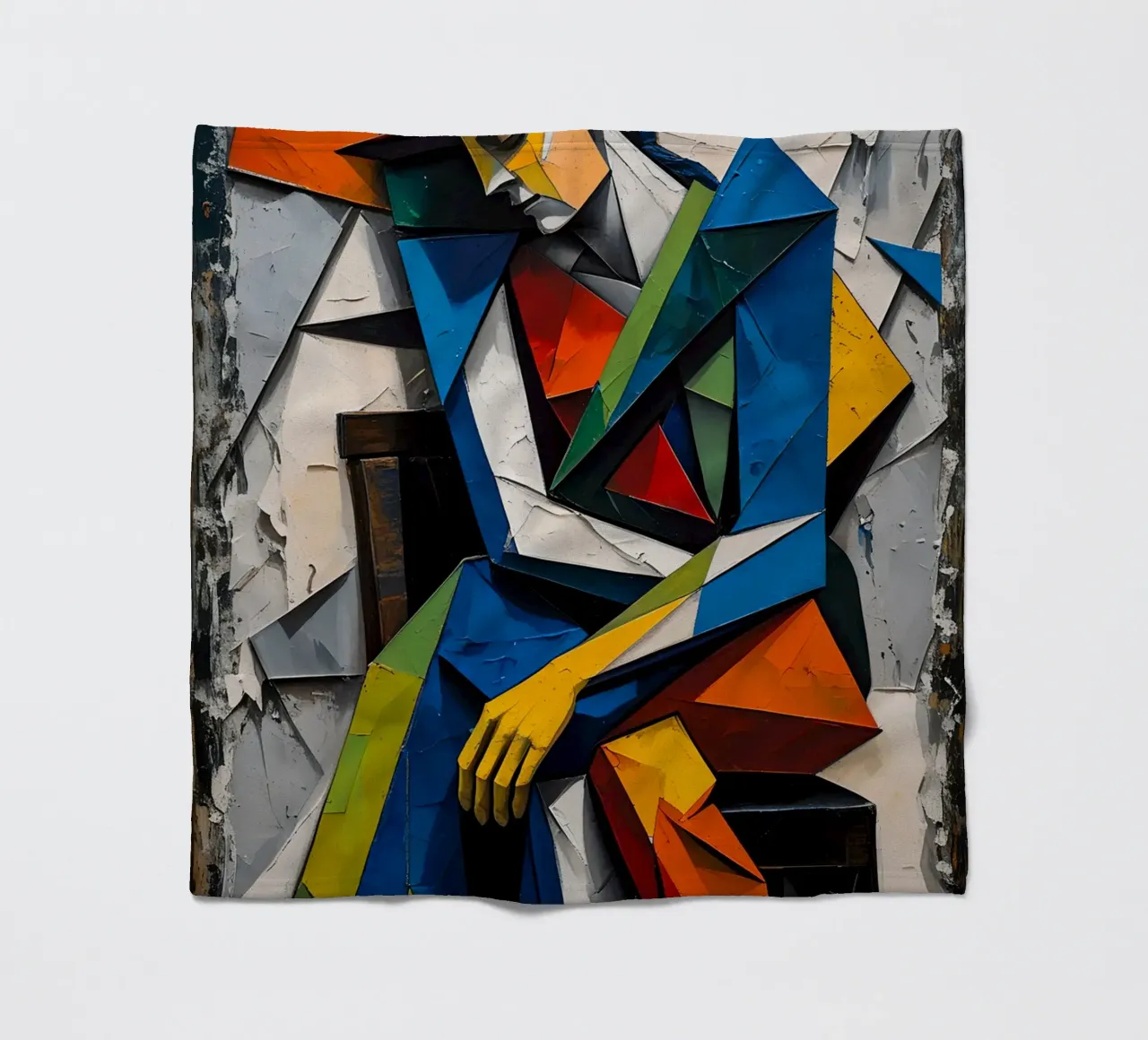 Geometical Abstract Shapes coperta in pile da Jeff Studio
