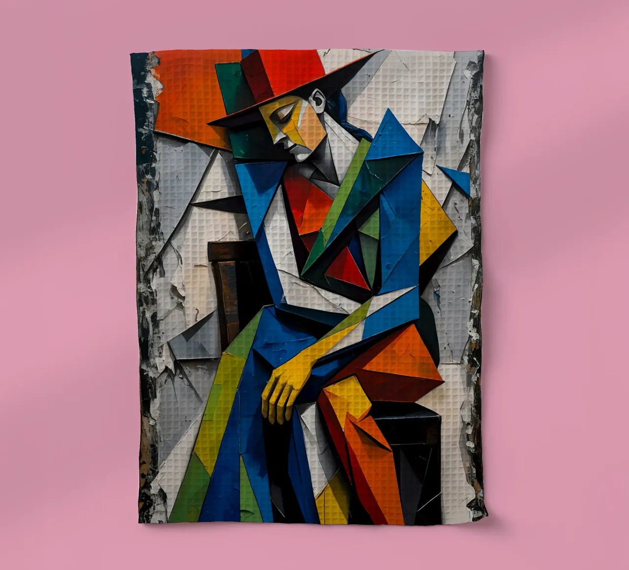 Geometical Abstract Shapes canovaccio da cucina da Jeff Studio
