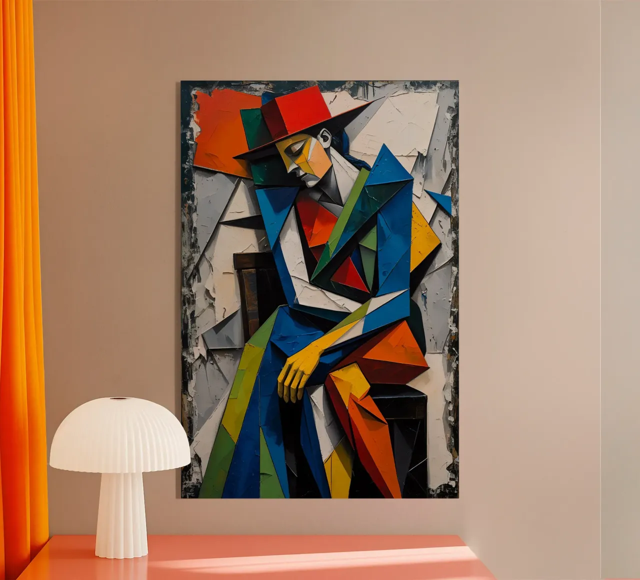 Geometical Abstract Shapes plexiglass da Jeff Studio
