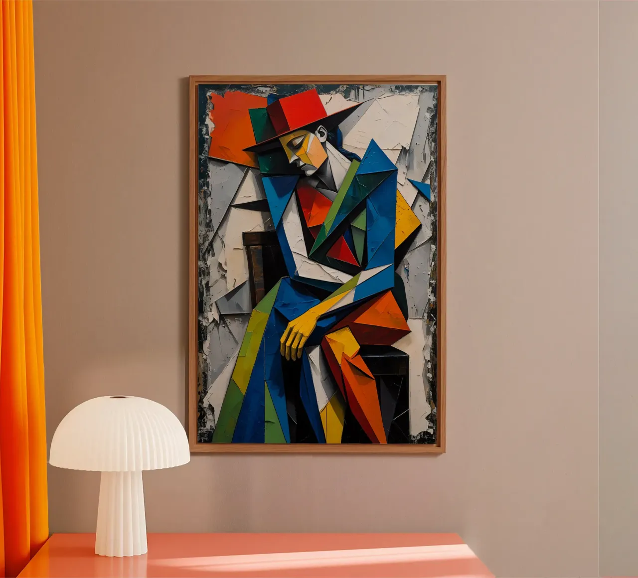Geometical Abstract Shapes alluminio dibond da Jeff Studio
