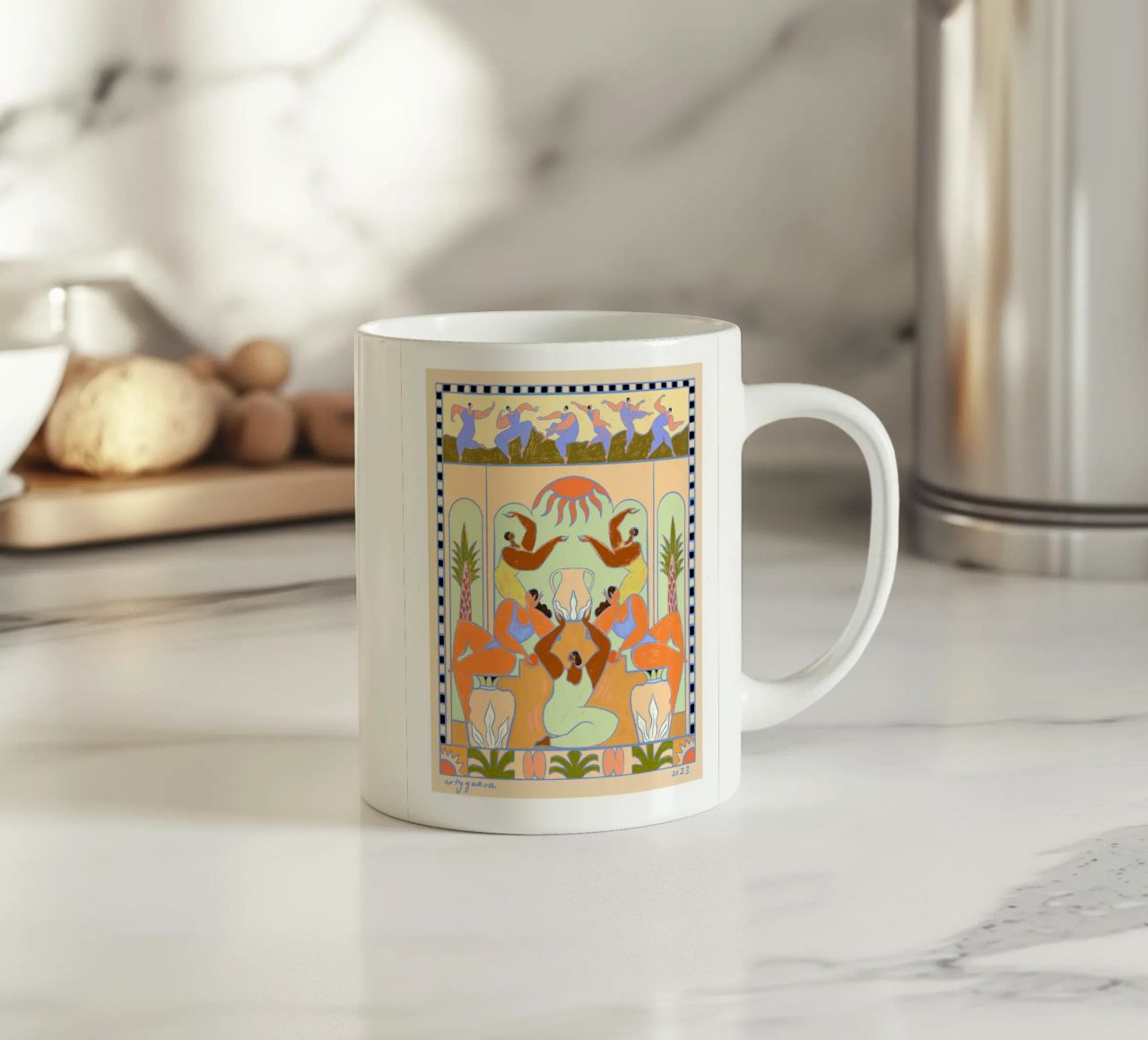 Rainkeeper tazza in ceramica da Arty Guava