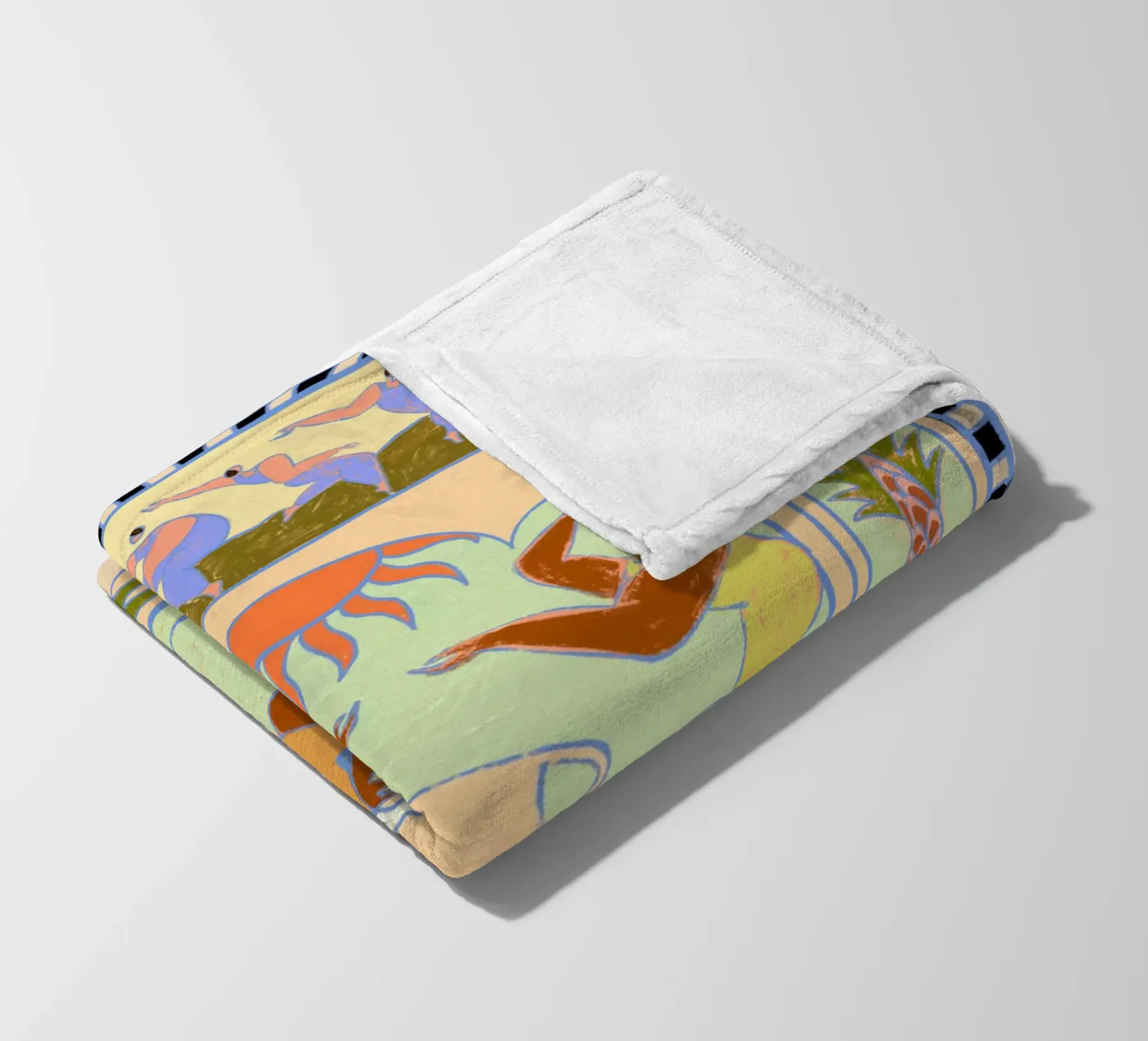 Rainkeeper fleece blanket by Arty Guava