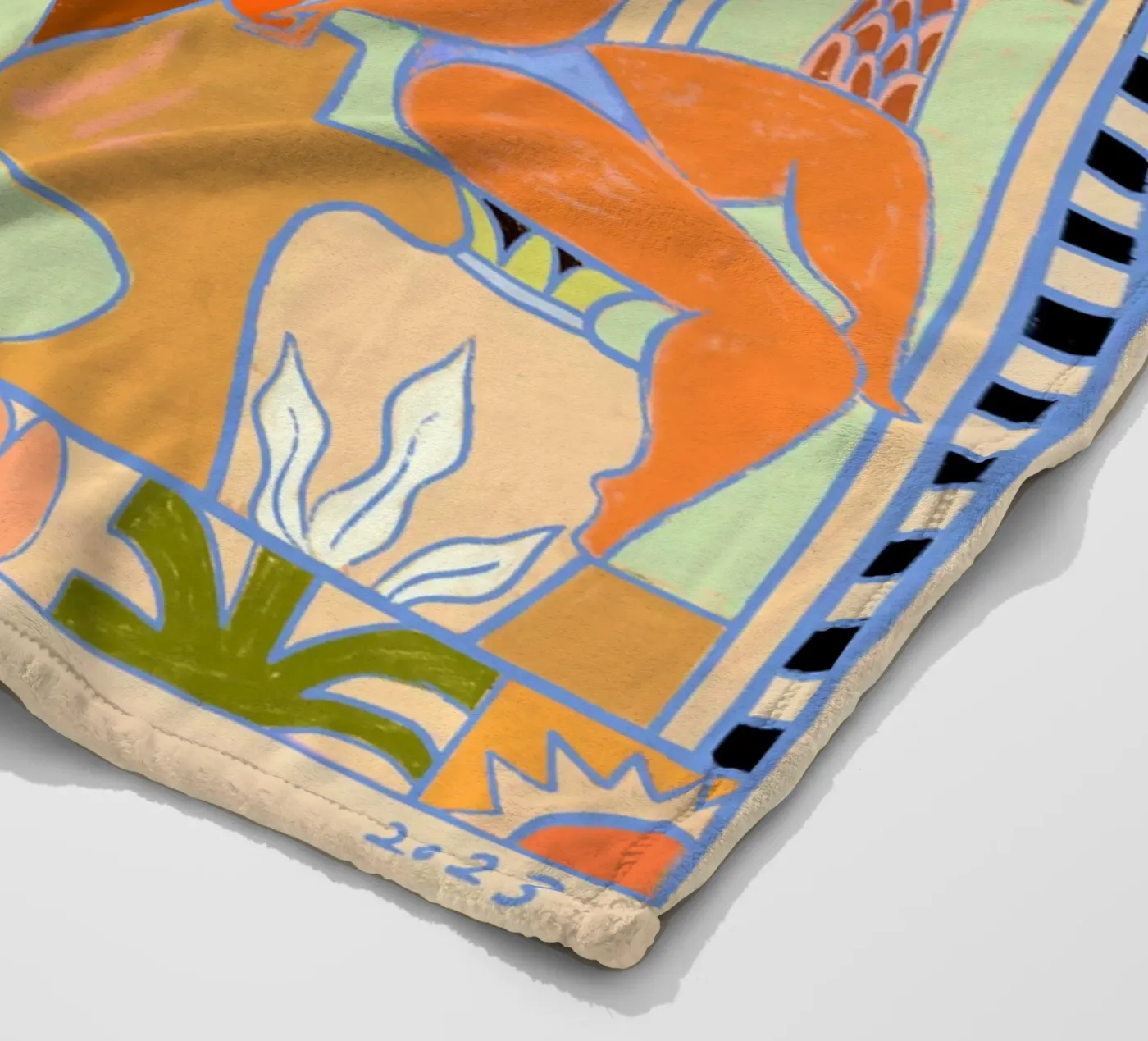 Rainkeeper fleece blanket by Arty Guava