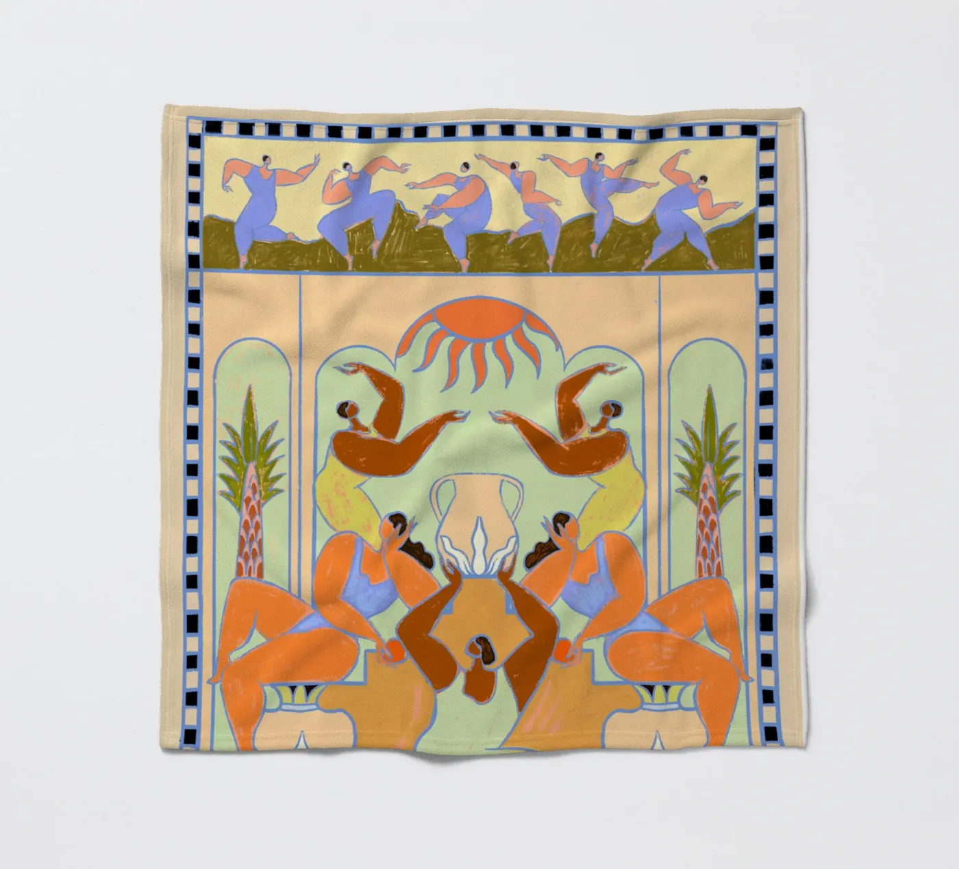 Rainkeeper fleece blanket by Arty Guava