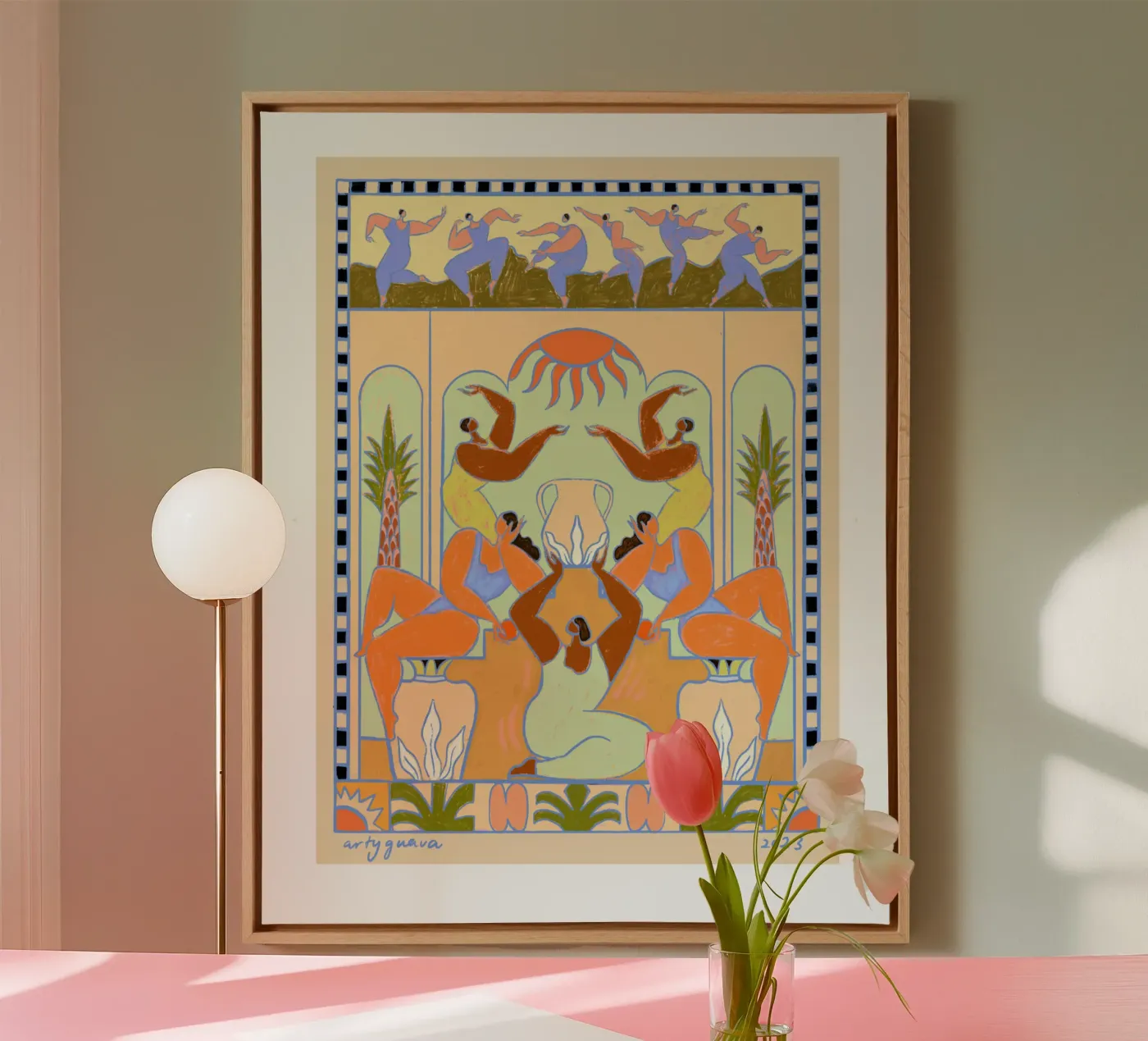 Rainkeeper canvas by Arty Guava