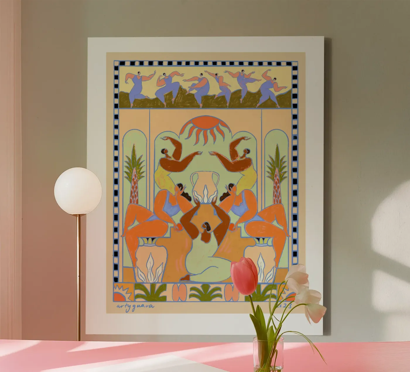 Rainkeeper canvas by Arty Guava