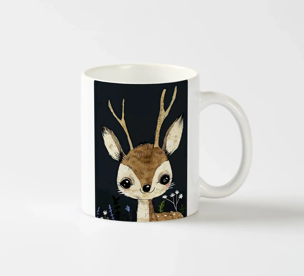 Cervo gentile tazza in ceramica da DaarbyN