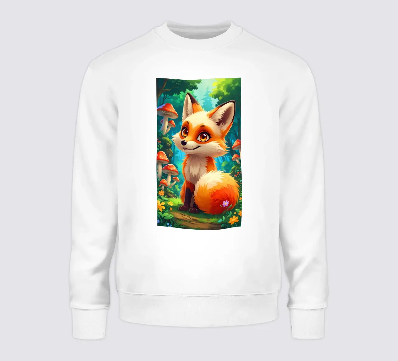 Fox in a Beautiful Forest felpa da Jeff Studio
