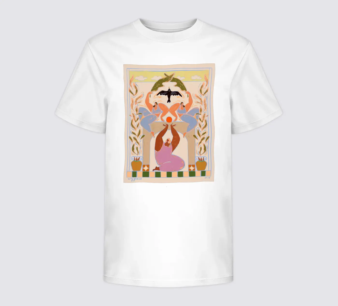Taking Flight t-shirt bambini da Arty Guava