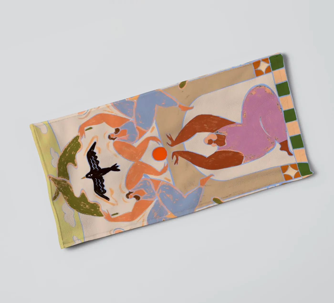 Taking Flight badhanddoek van Arty Guava