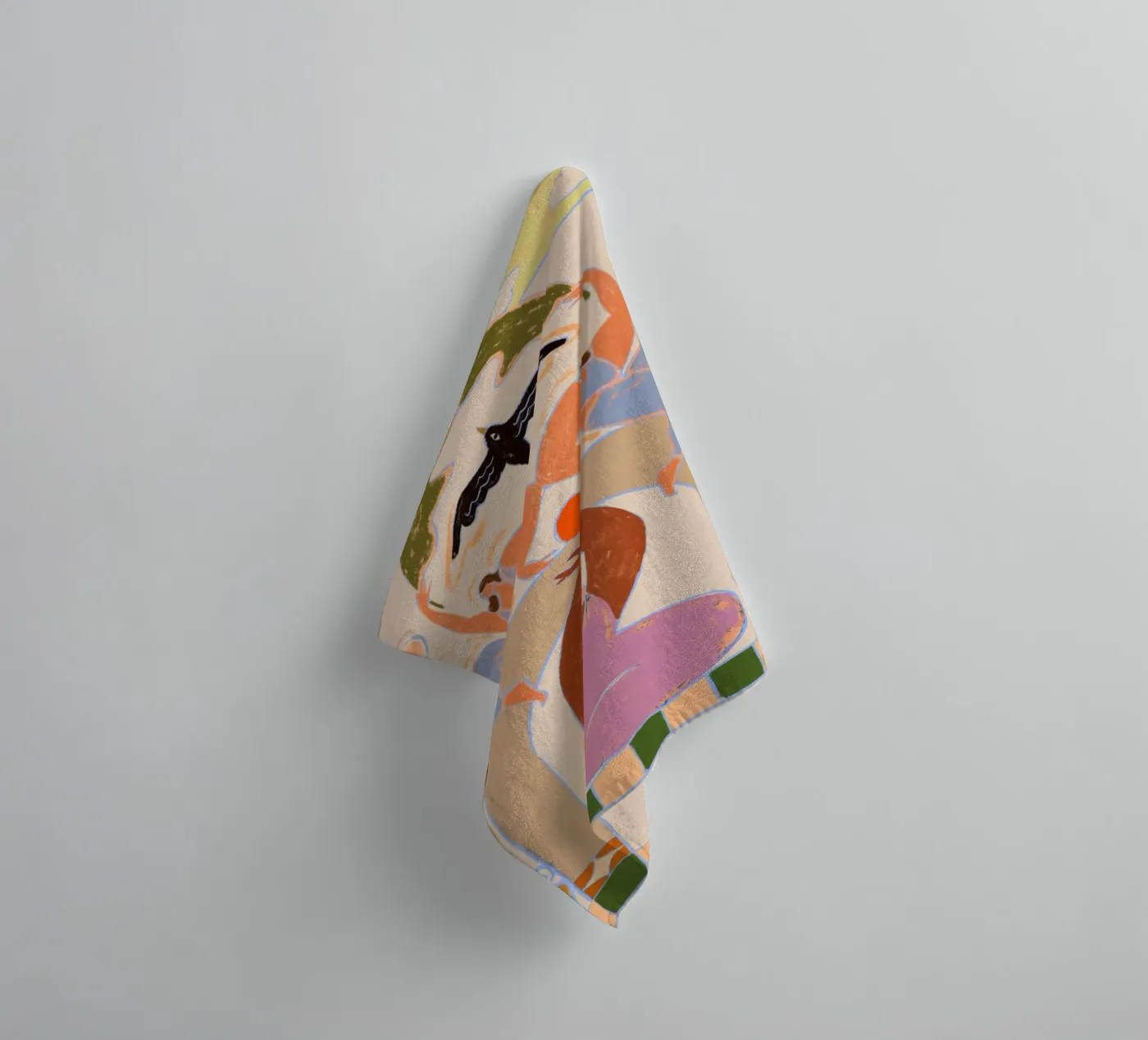 Taking Flight badhanddoek van Arty Guava