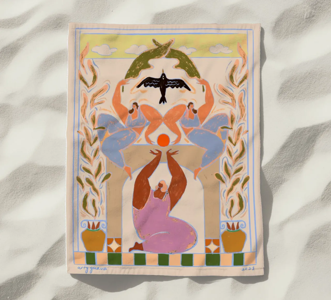 Taking Flight telo mare da Arty Guava