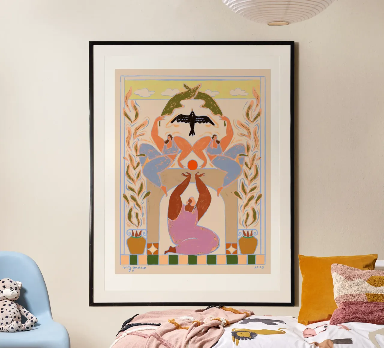 Taking Flight poster da Arty Guava