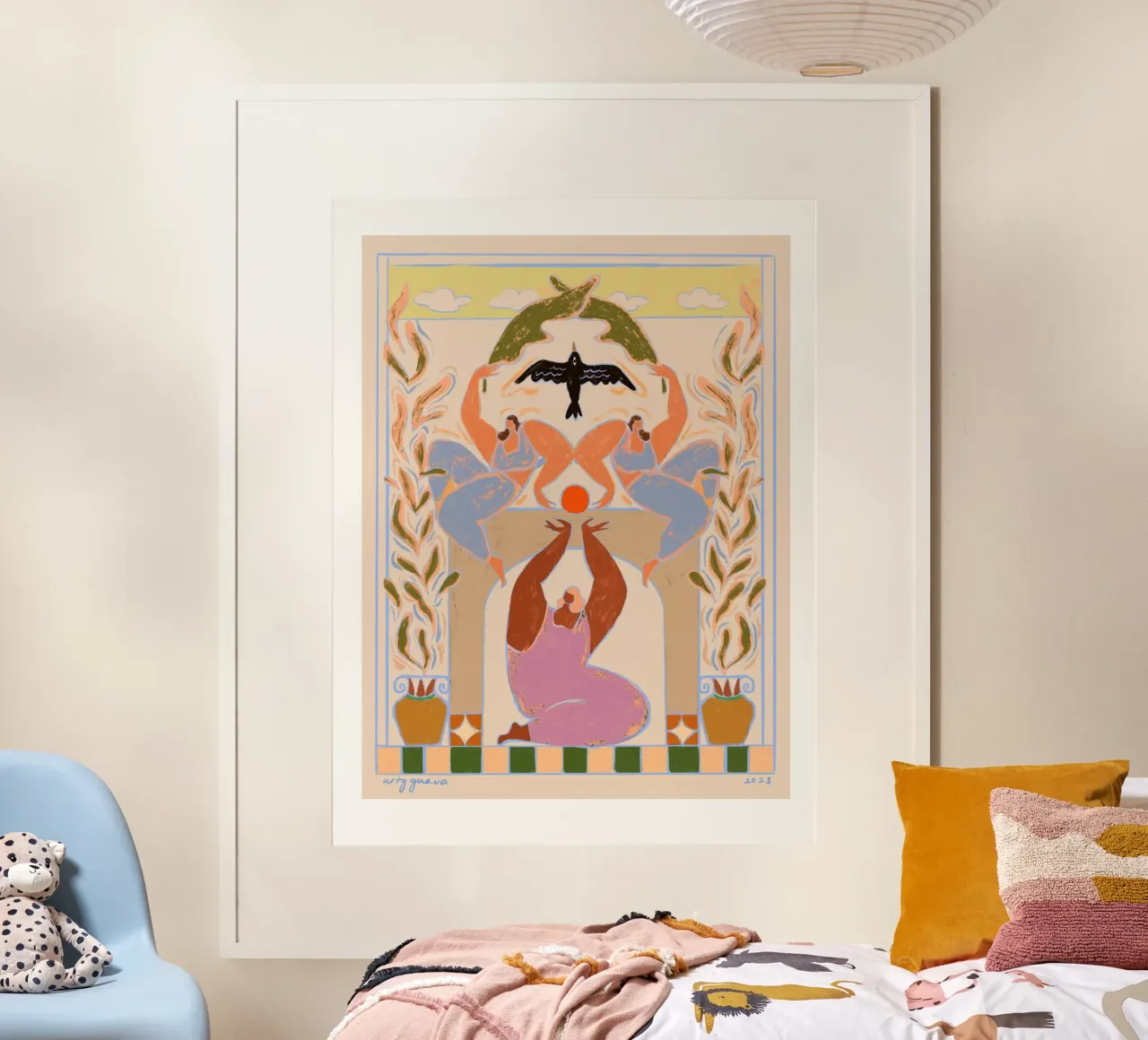 Taking Flight poster da Arty Guava