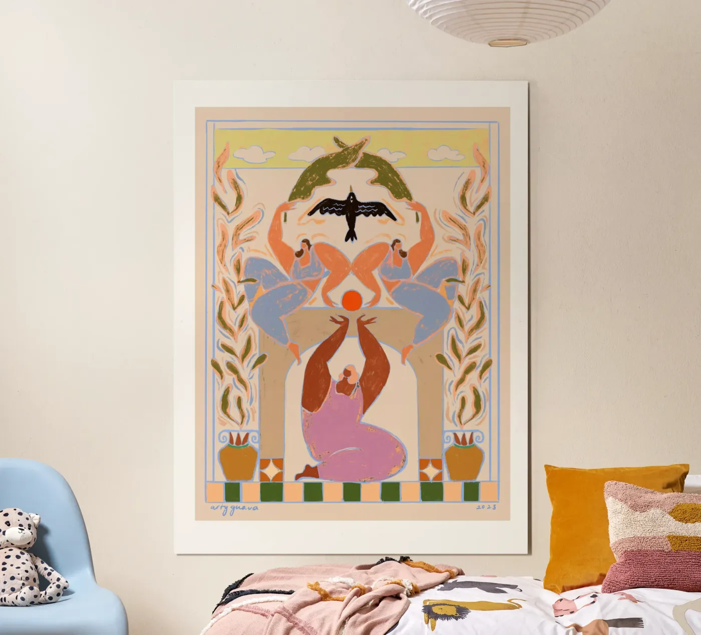Taking Flight poster by Arty Guava