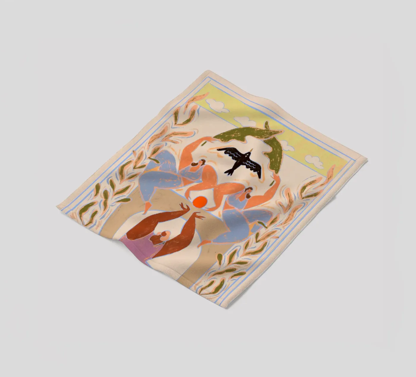 Taking Flight Fleecedecke von Arty Guava