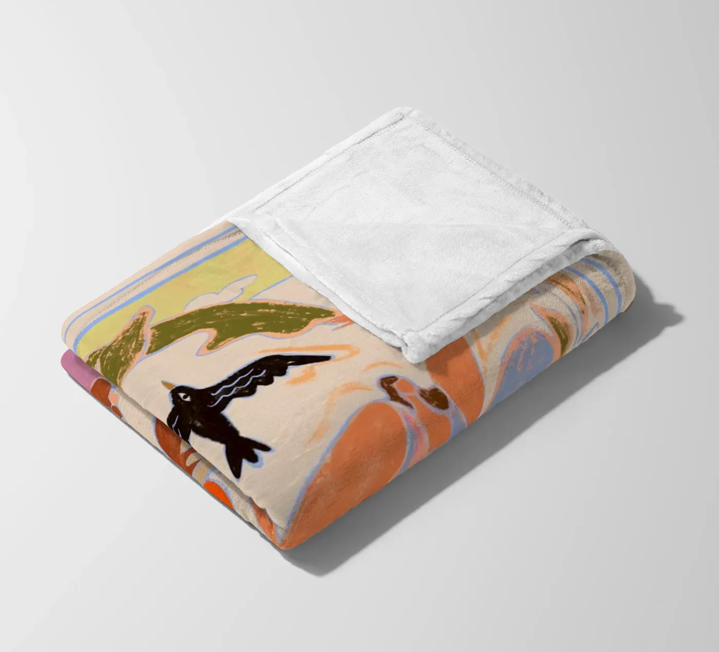 Taking Flight Fleecedecke von Arty Guava