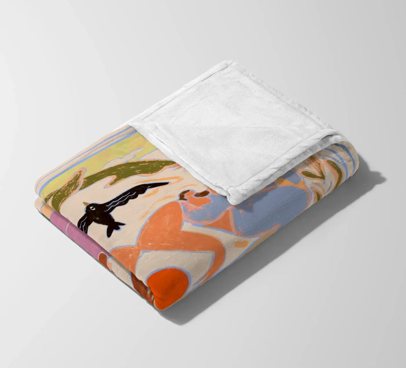 Taking Flight Fleecedecke von Arty Guava