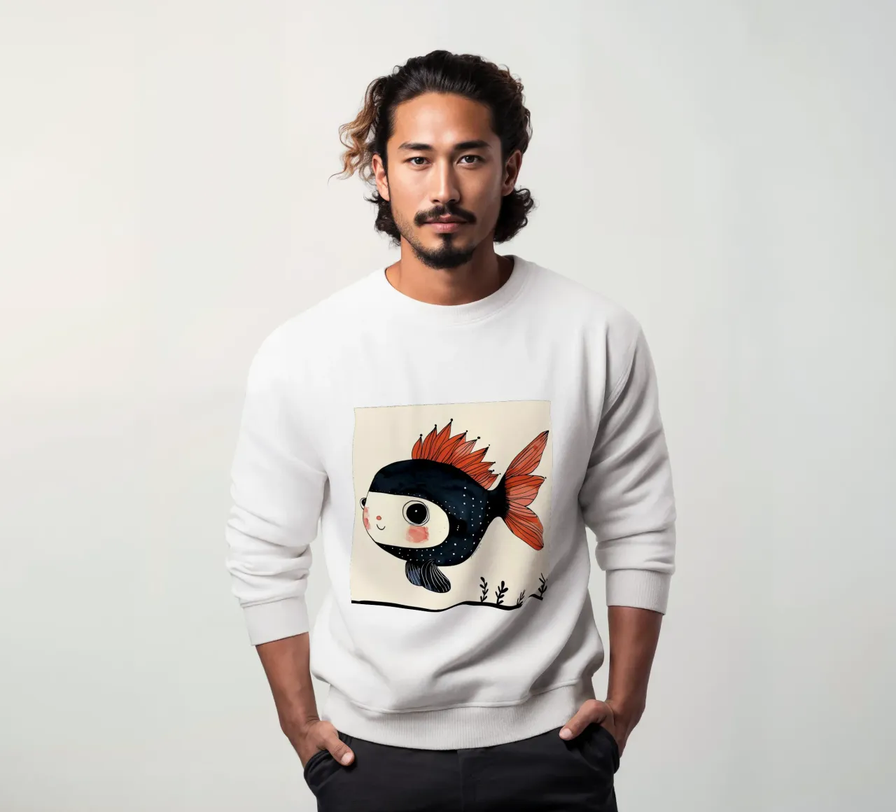 Pesce allegro felpa da DaarbyN