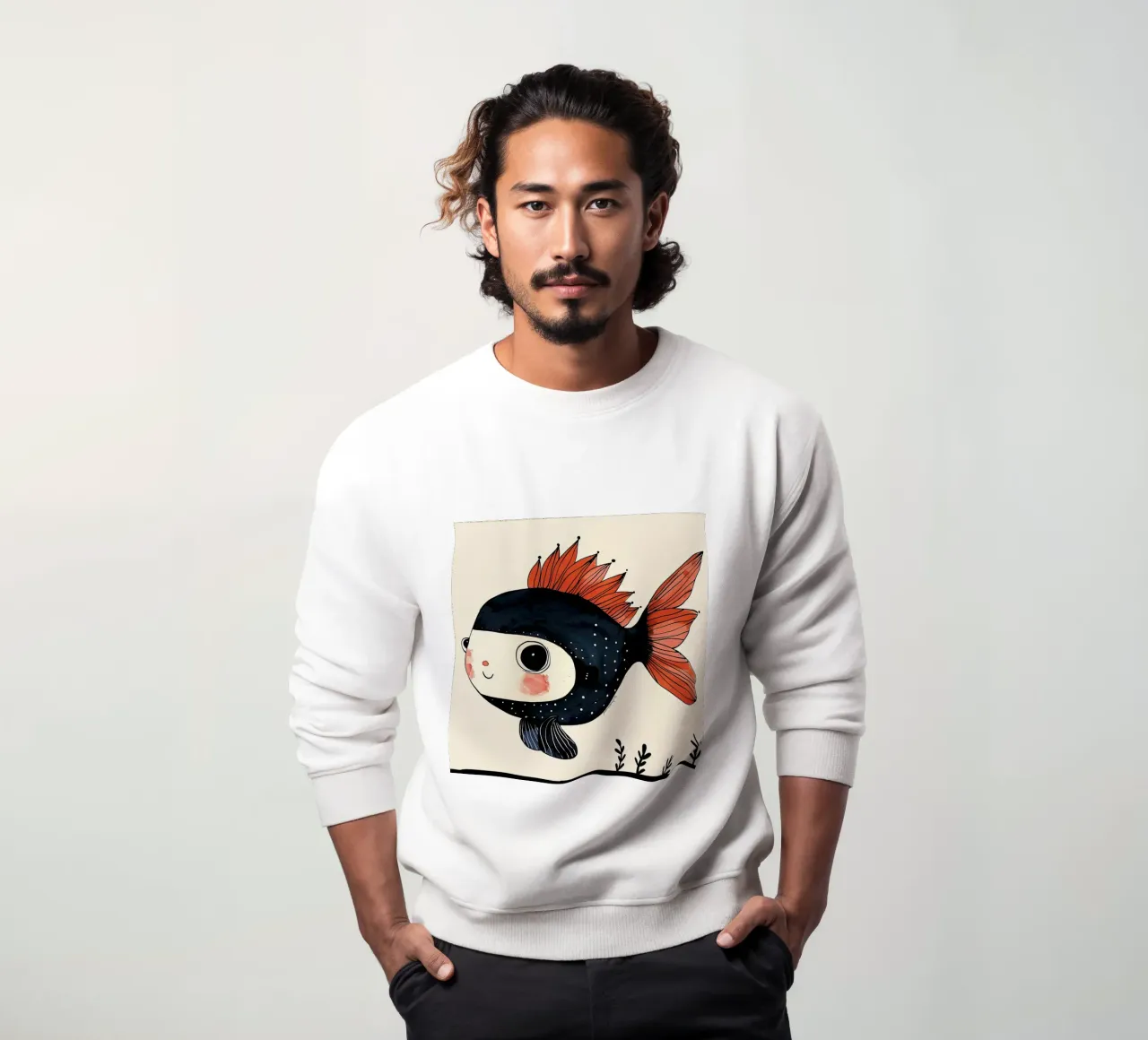 Pesce allegro felpa da DaarbyN