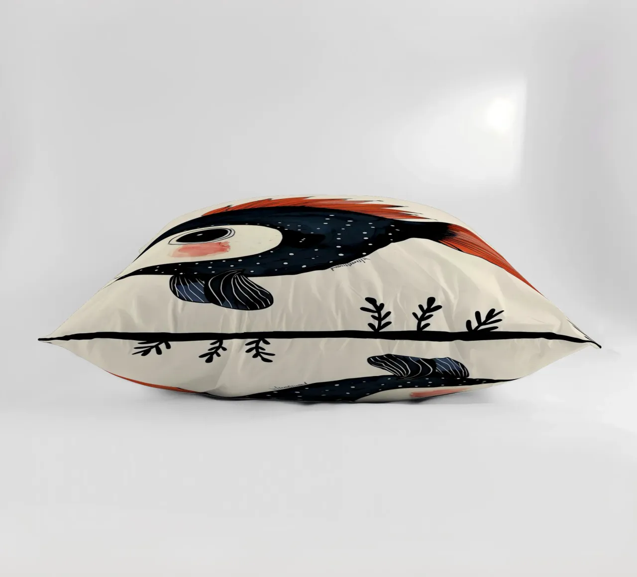 Pesce allegro cuscino da DaarbyN