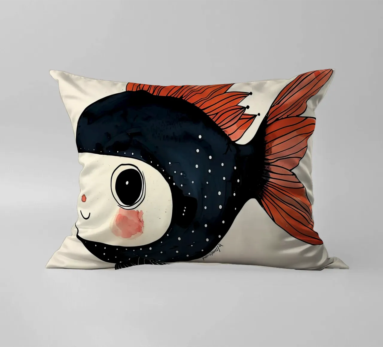 Pesce allegro cuscino da DaarbyN