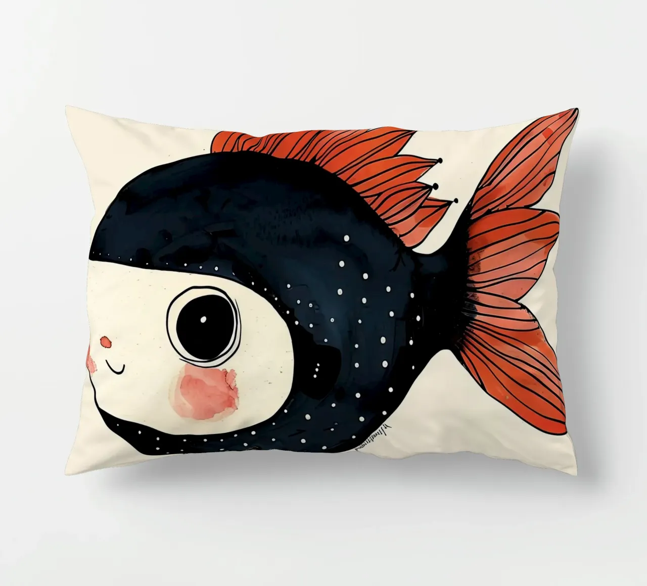 Pesce allegro cuscino da DaarbyN