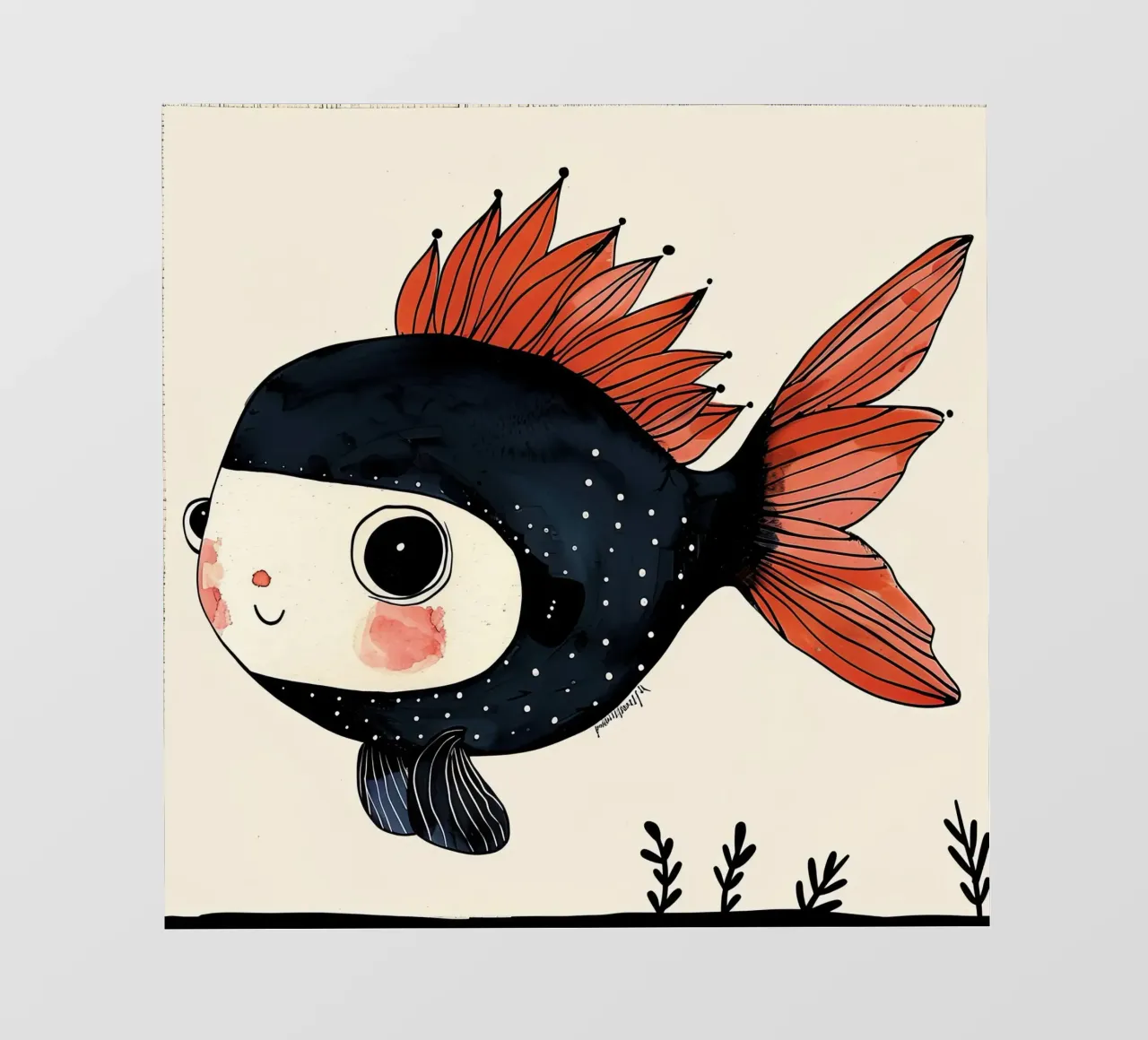 Pesce allegro telo in pvc da DaarbyN