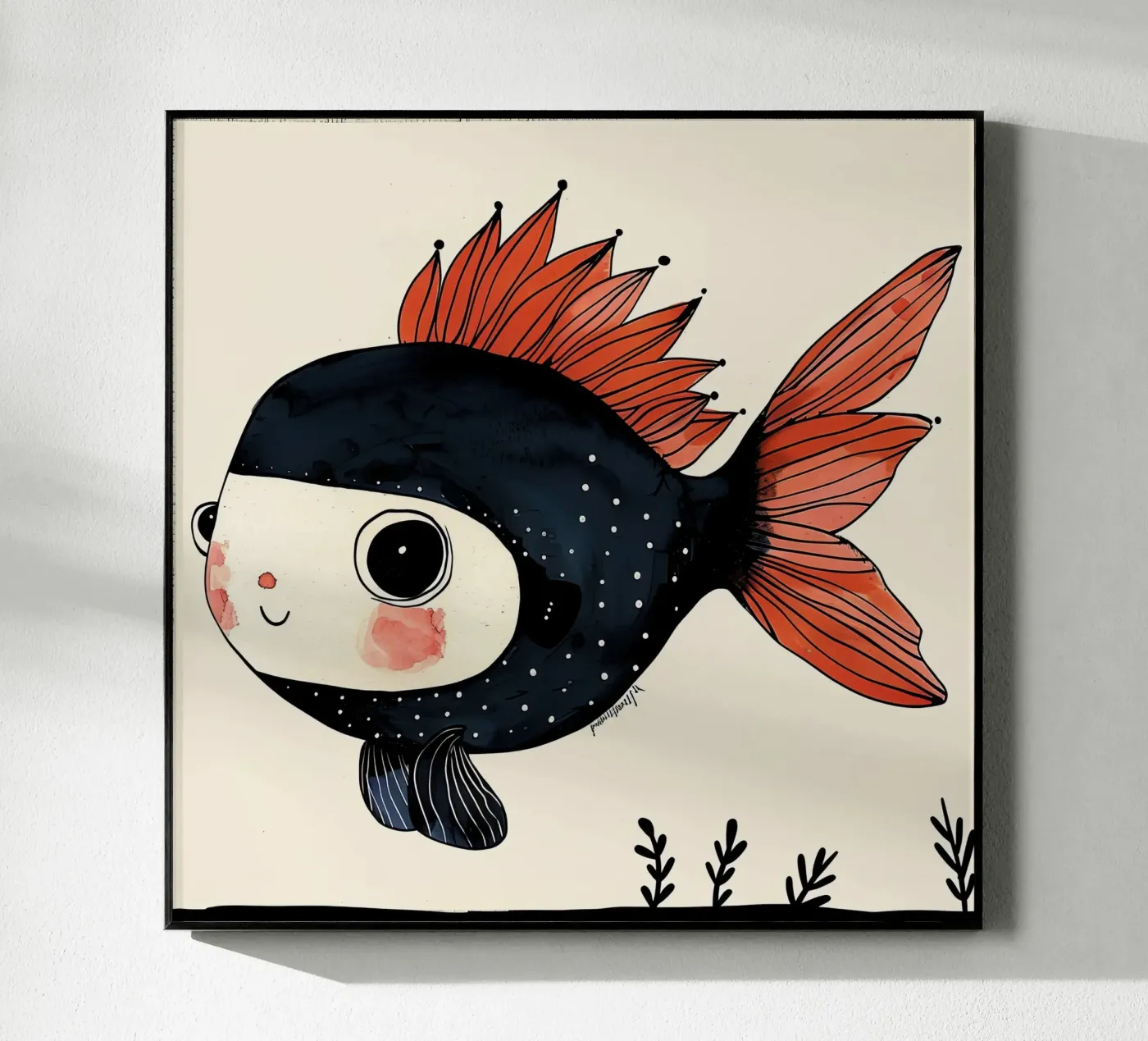 Pesce allegro plexiglass da DaarbyN