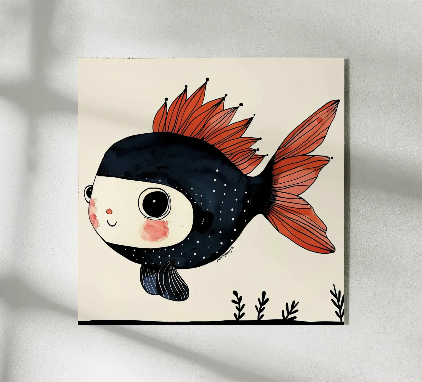 Pesce allegro plexiglass da DaarbyN