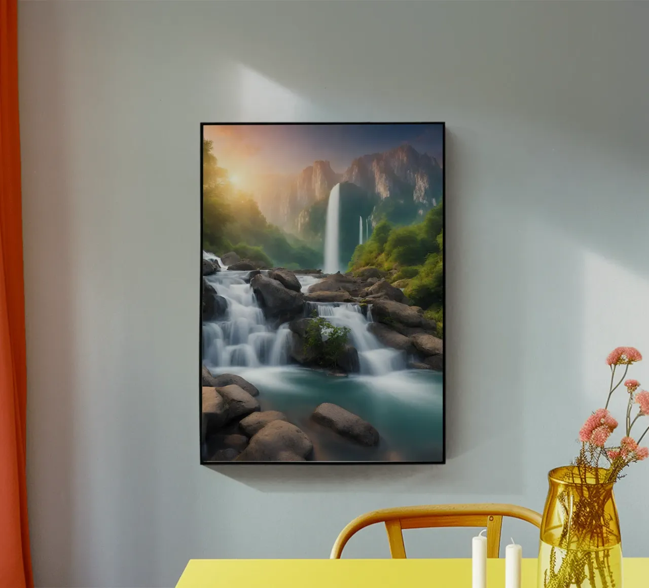 Paradies Waterfall plexiglass da Poster Dreams