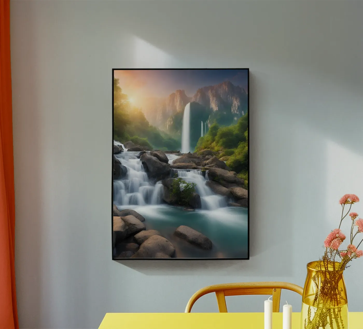 Paradies Waterfall plexiglass da Poster Dreams