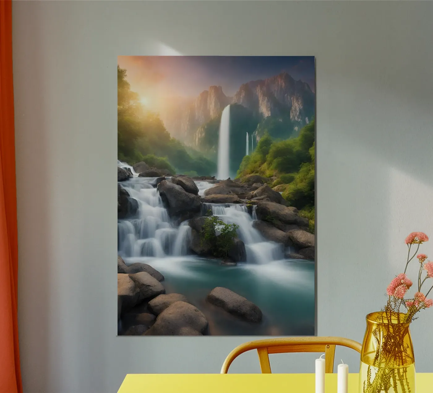 Paradies Waterfall poster da Poster Dreams