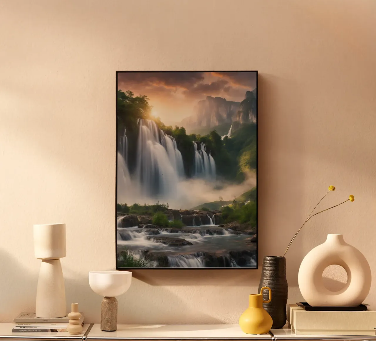 Paradies Waterfall plexiglass da Poster Dreams