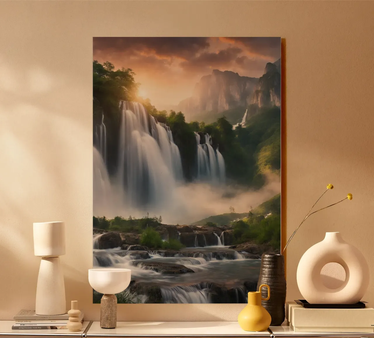 Paradies Waterfall plexiglass da Poster Dreams