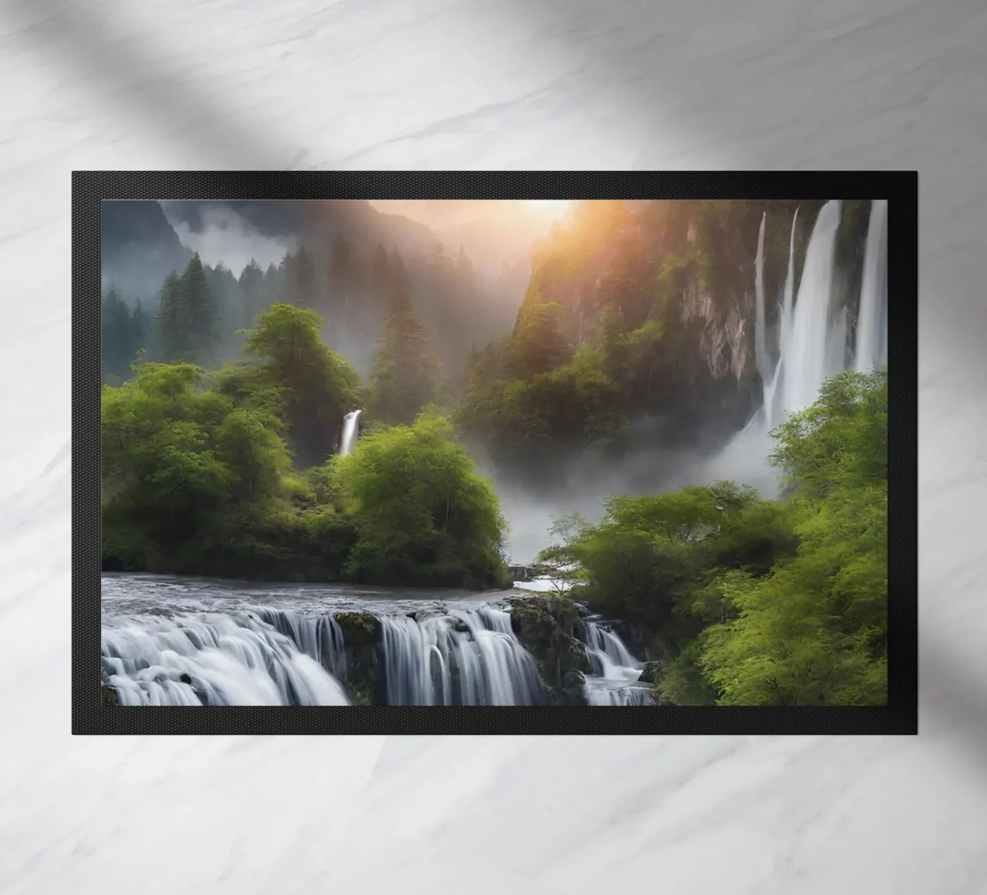 Paradies Waterfall zerbino da Poster Dreams