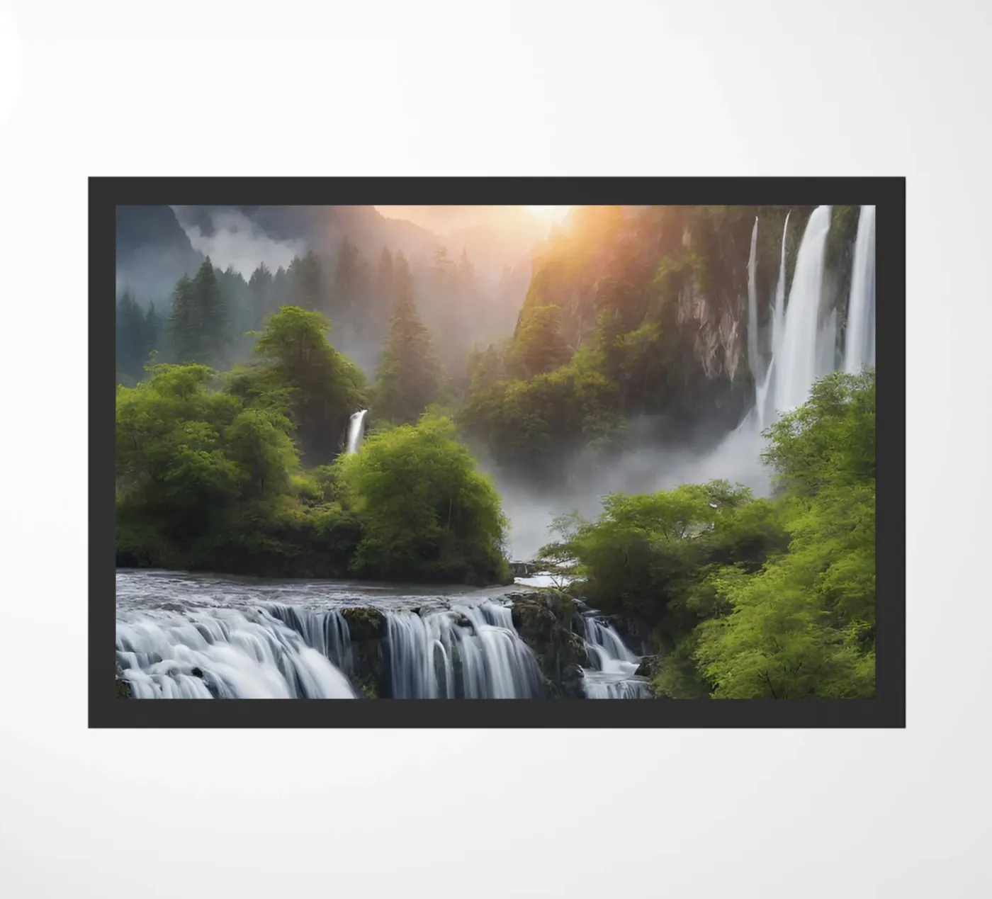 Paradies Waterfall zerbino da Poster Dreams